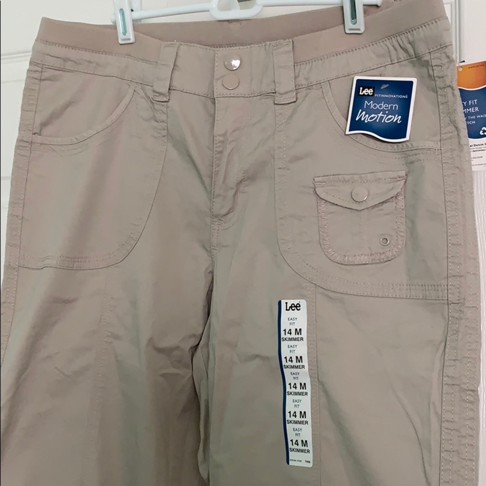 Capri 14M Easy Fit Skimmer Stretch Lee Short Pants Kohls